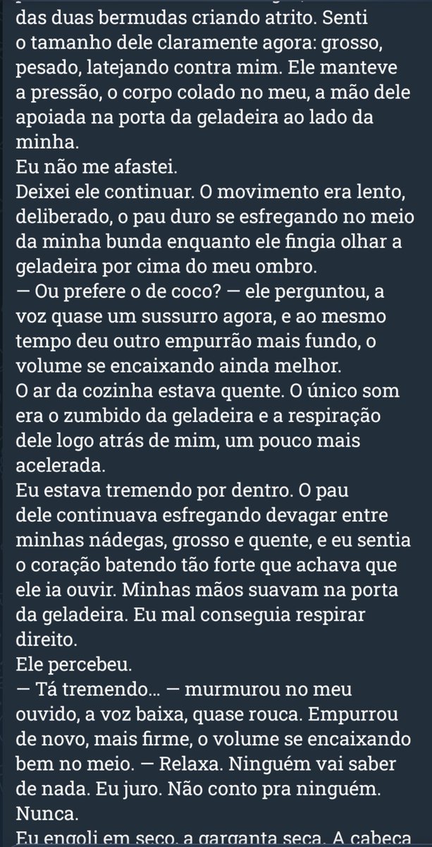 eroscontos's tweet photo. NINGUÉM VAI SABER

Relato do Acervo Privado
Enviado pelo https://t.co/dUFHP4QM2H

Disponivel em:
https://t.co/8PD2adOevg

Não é digno de Palmas, mas do Tocantins inteiro. O autor tem um ótimo ritmo que nos faz sentir como ele estava se sentindo em sua primeira experiência. https://t.co/MGlrybQzMH