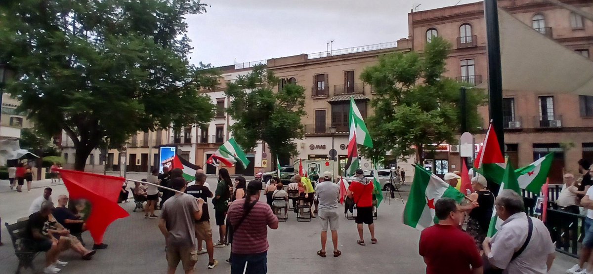 nacion_andaluza's tweet photo. Algunas imágenes de la jornada en homenaje a Blas Infante en el 90° aniversario de su asesinat*. https://t.co/D5lEw43JYi