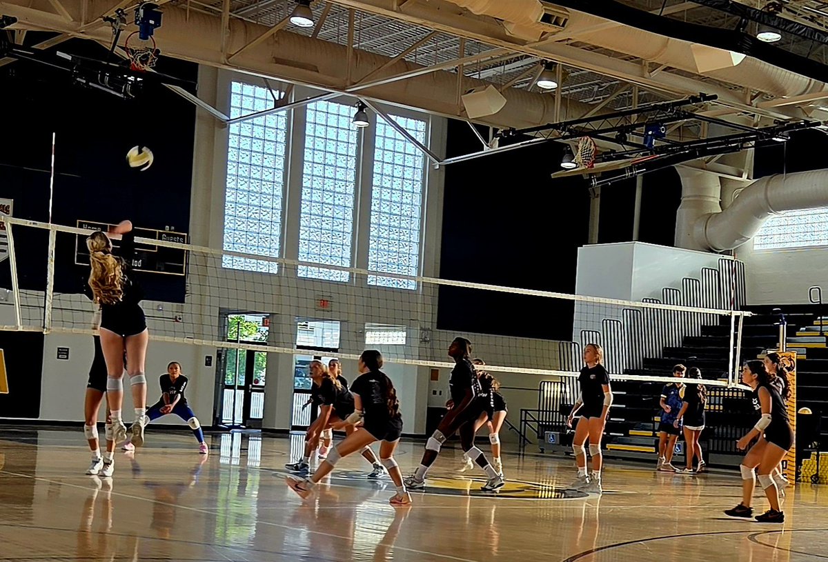 DreyfoosGirlsVB's tweet photo. The Lady Jaguars are putting that preseason work in, with the season starting next week! Lets go Jags! @DSOA_Official #dreyfoosmagic https://t.co/Lt71UAK0Yy