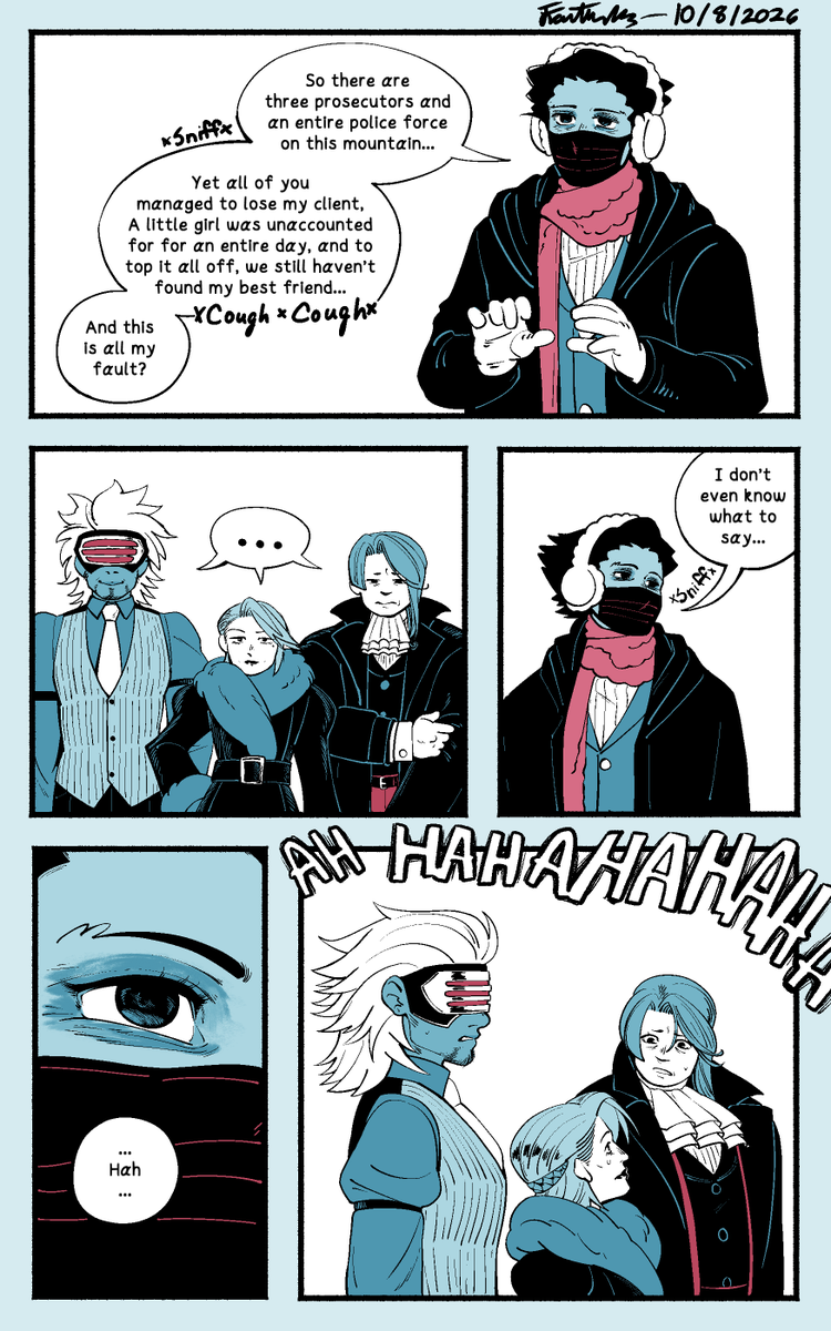 Fosterworks_art's tweet photo. Looking back on my first thoughts regarding 3-5...

#aceattorney https://t.co/qZWpV506Lx