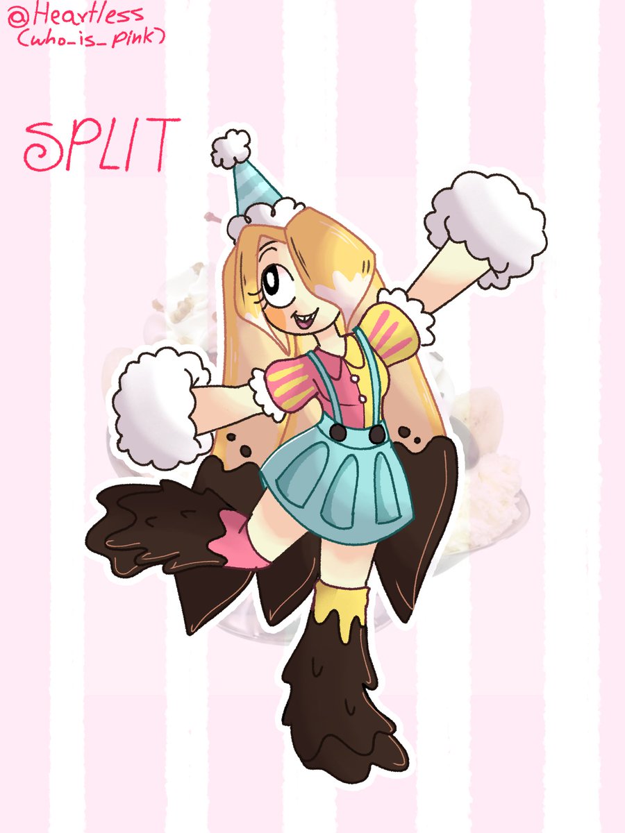 Wh0_is_pink's tweet photo. Dibujo de la banana split ahora (╯°□°)╯︵ ┻━┻
#FUNHOUSE #FUNHOUSEROBLOX https://t.co/CtmIsDuveO