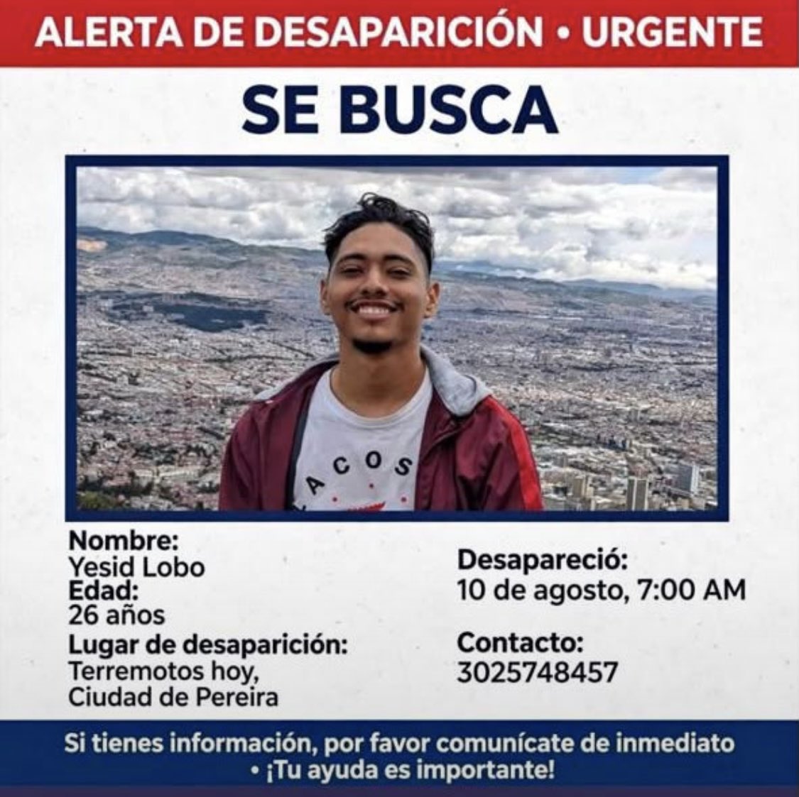 Lorena_marquez5's tweet photo. Porfavor ayúdenme a difundir 🙏🏻🙏🏻 https://t.co/8CqVmKBPkv