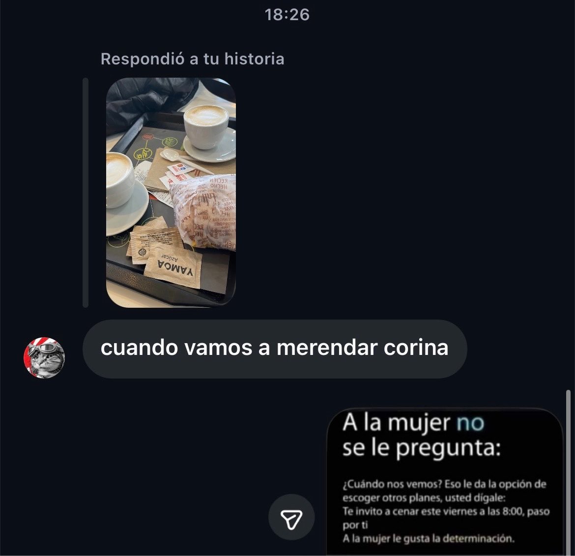 corimqq's tweet photo. m gusta contestar con esa imagen para q se rescaten de q si vos m querés ver vos vas a ser el q organice https://t.co/eFCEry6wM7