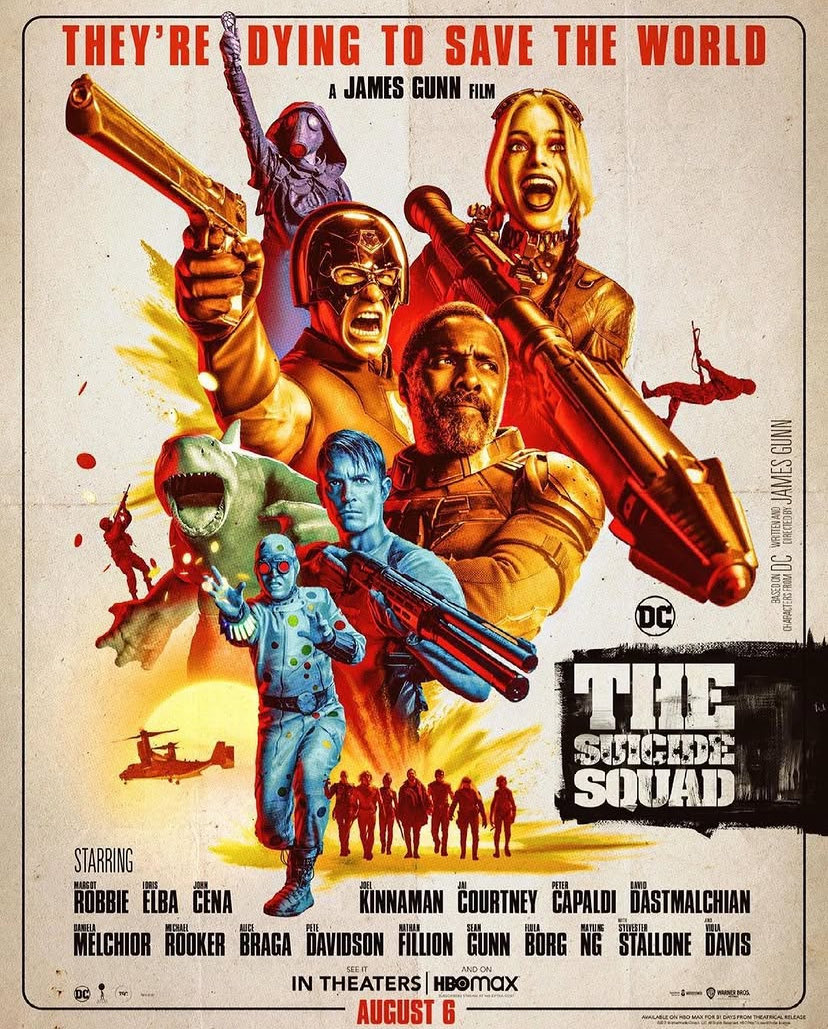 dailyplanetbr_'s tweet photo. Vocês tem um preferido entre esses dois filmes do James Gunn? https://t.co/DIidmOA4pb