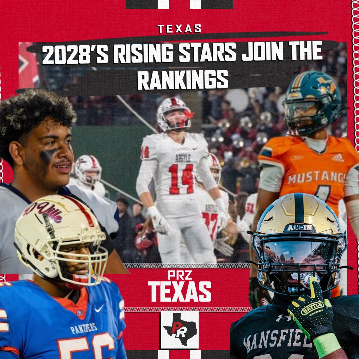 iam_alinedouard's tweet photo. 2028’s Rising Stars Join the Rankings 🚨🔥

New Faces Entered The PRZ Rankings , Getting Ready To Attack Their Junior Season. 

@JeydenVonn @JordanEsc23 @deion_jones2028 @KenyonWilson71 @officialxTLN @Braun_Ironside 
@JacaidendDavis @Jayce_Fields1 @TomOyeneye  @KevinLeonard009 @EllisKingATX @JakeSeay5 
@CalebCast70 @elusivejuju @JaydenJMays @wr2_papi @DarianDoyle7 @JrueSimmonss @borakpojr @PrepRedzoneTX 

#PrepRedzoneTX #HSFB #Classof2028 

Article✍️: https://t.co/UI6ZtQEkxc