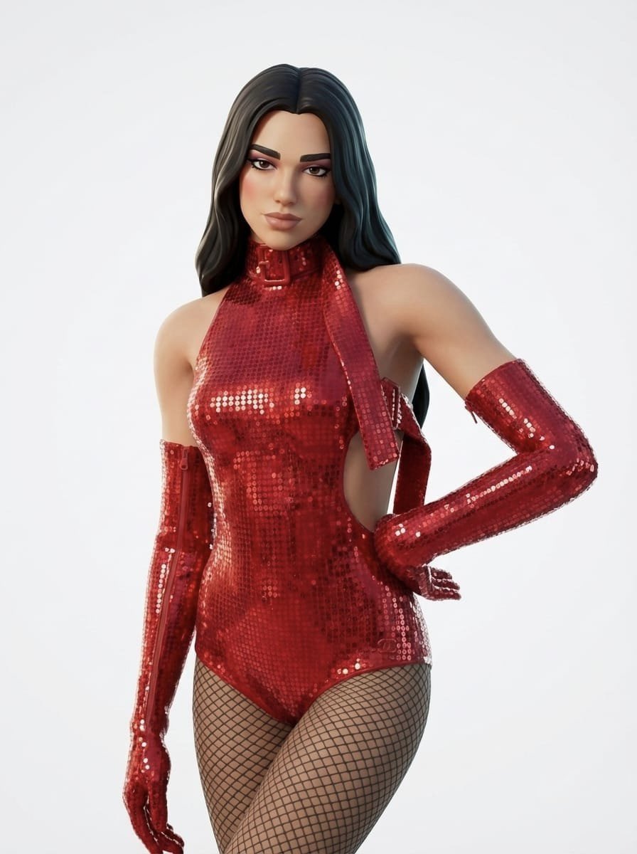 DuaLiposting's tweet photo. Dua Lipa Fortnite concept part 2. https://t.co/q1poOVnuR4