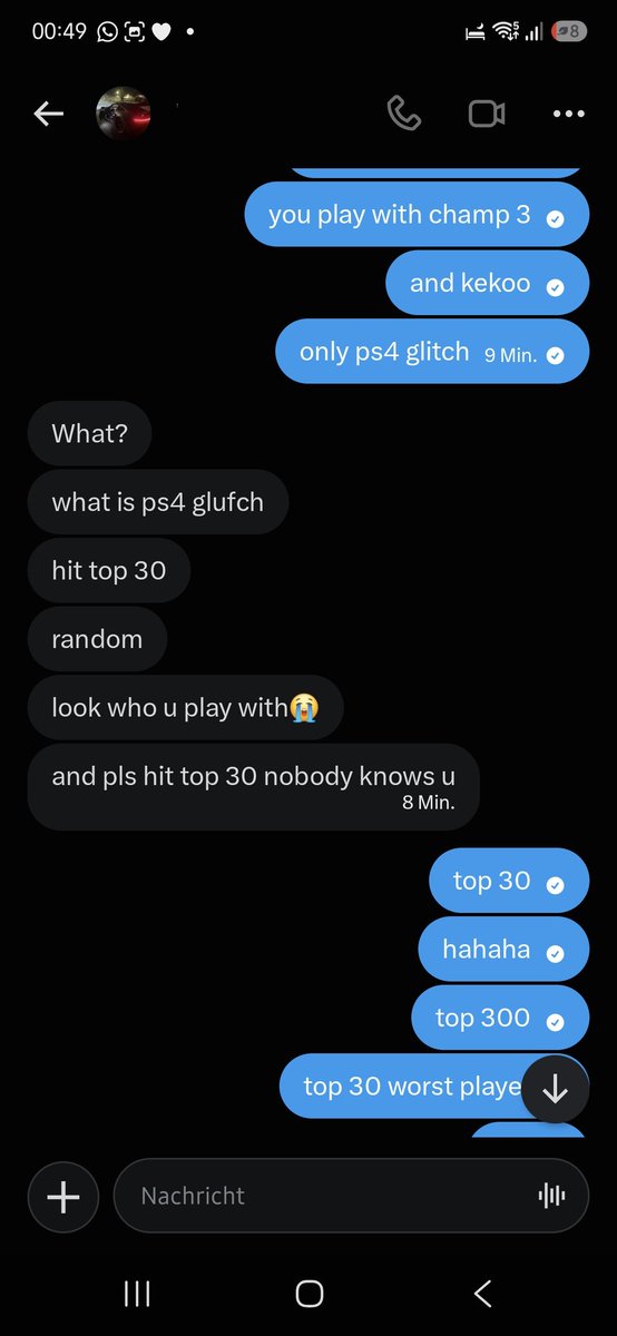 HabLul455161's tweet photo. ololo was sagt dazah da leon hahahh @mausiRrqzii was ist ein ps4 glitch https://t.co/P9QvDLkP3f