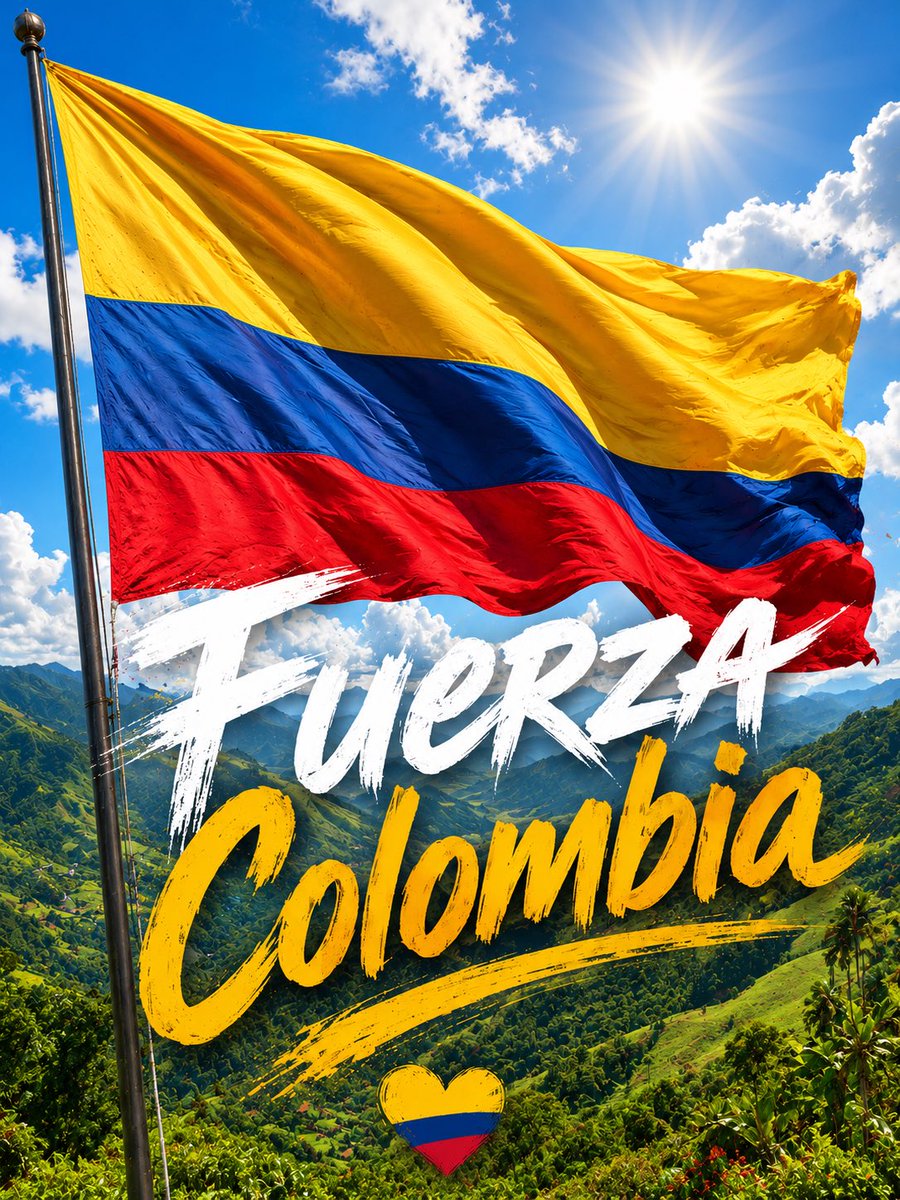 Artsanve's tweet photo. Abrazo grande a mis amigos Colombianos… https://t.co/13O1Q5bnGS