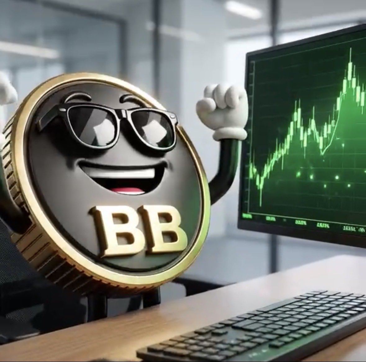 OFFICIALBBCOIN's tweet photo. BBC COIN ISNT GOING ANYWHERE OUR X WENT DOWN FOR PAST COUPLE DAYS BUT WE ARE BACK YOU CANT STOP THE BBC YOU CANT TAME THE BBC YOU CAN ONLY WATCH IT RISE WATCH IT SHOOT TO THE MOON AND BEYOND WE ARE BBCOIN!
#BBC #BBCOIN #TOTHEMOON #CANTSTOPUS https://t.co/0RCSfVjy7Y