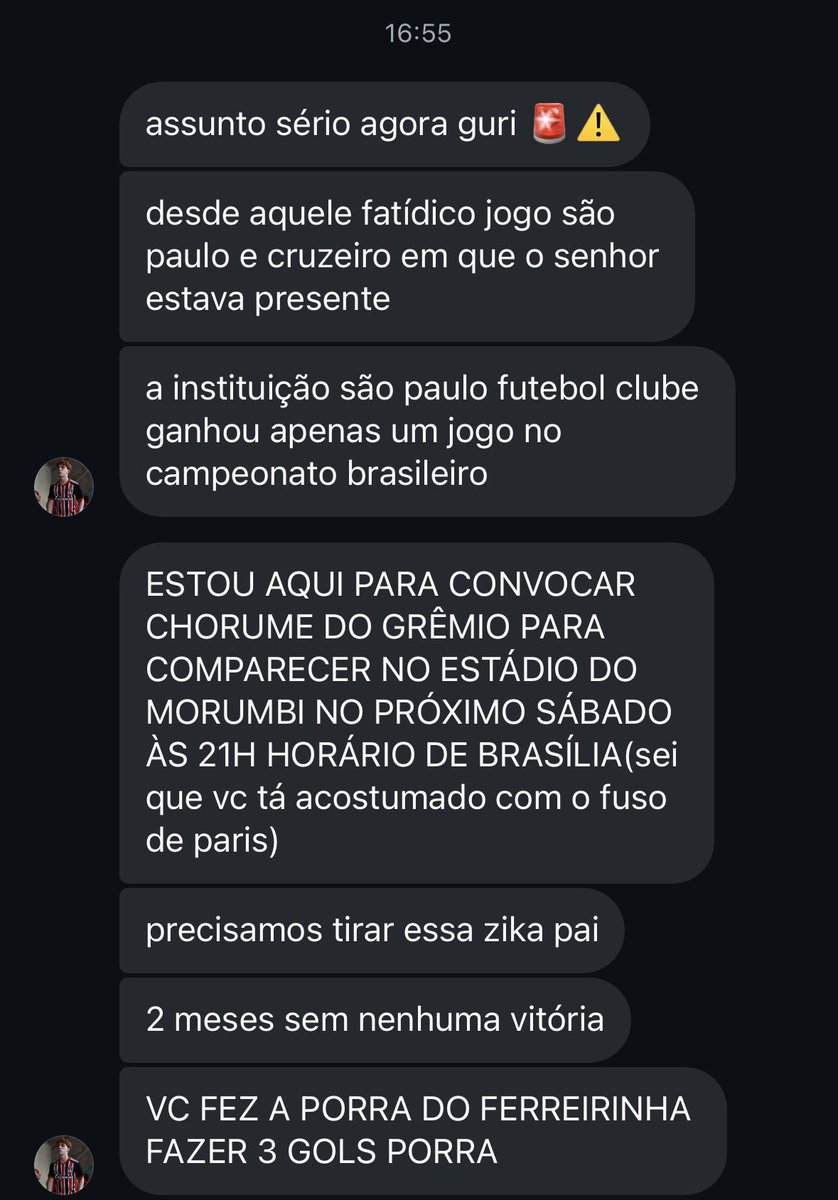 chorumedogremio's tweet photo. o que fizerao com o meu sao paulo Jesus https://t.co/cxzgRzLLV4