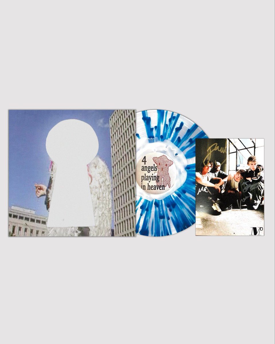 vertigovinylga's tweet photo. VV x Swapmeet

REPOST AND FOLLOW TO ENTER GIVEAWAY FOR FREE COPY

VV Exclusive: “Mount Zero” by Swapmeet

Pressed on white color-in-color vinyl LP with blue splatter, this release is limited to only 150 copies. Once it sells out, it will not be restocked.

All copies include a signed art card.

https://t.co/xaLrV7m5qe