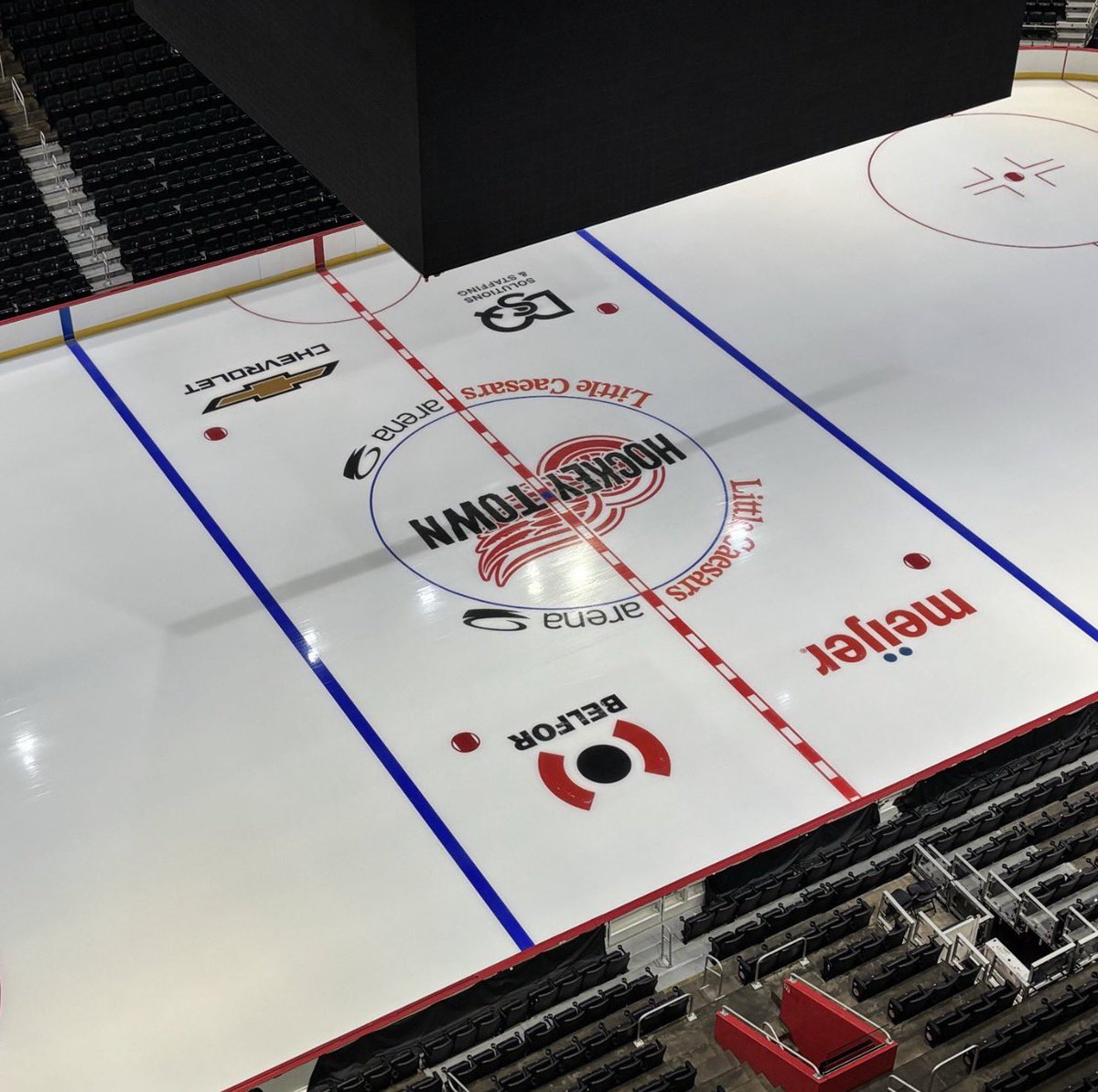 the_det_times's tweet photo. The original Hockeytown logo is back at center ice for the Red Wings’ 2026-27 season.

(via @IatrouJake/@BriannaTSstan) https://t.co/nR6vB8uriL