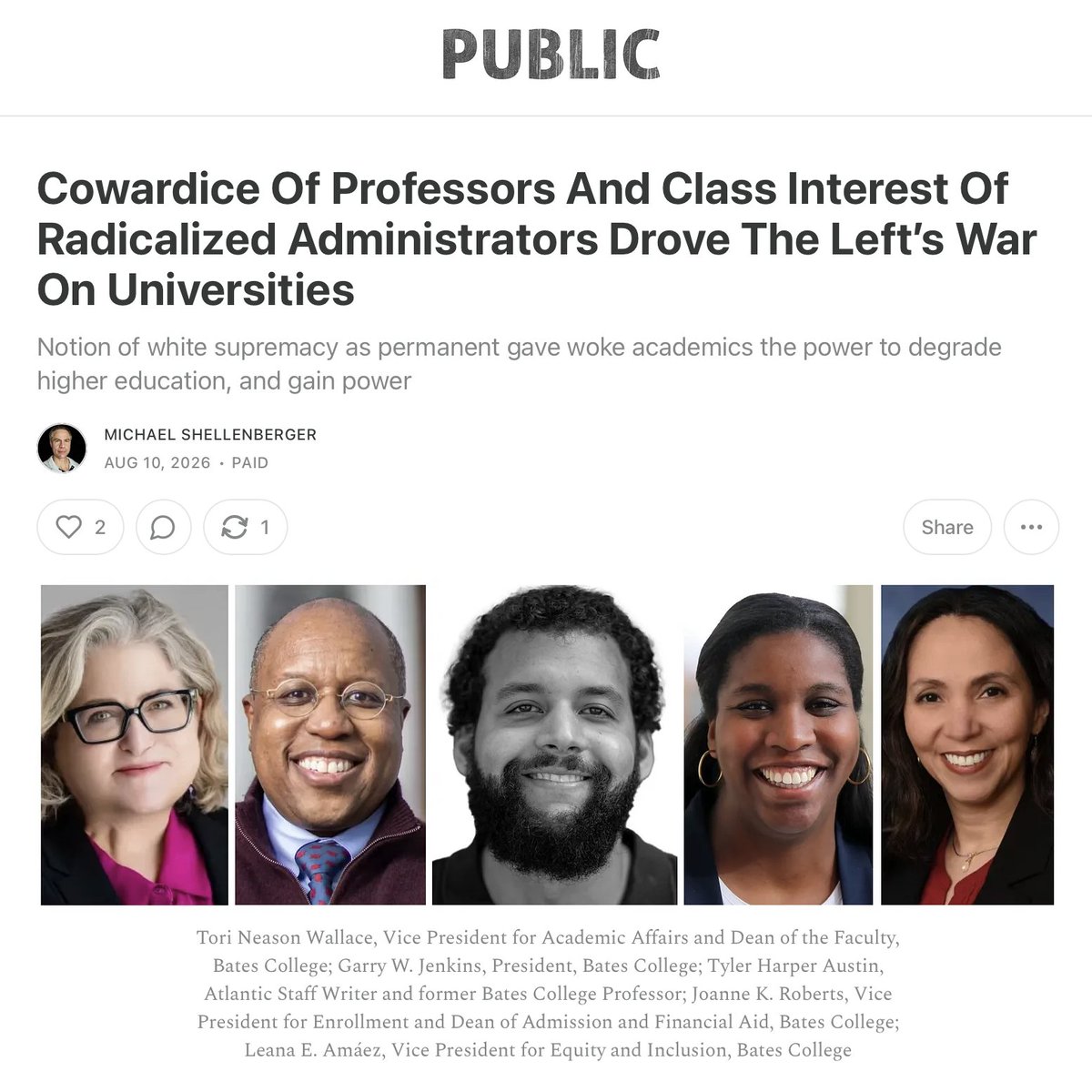 shellenberger's tweet photo. Cambridge's Jason Arday scandal is a rarity, say many journalists and academics. It's not. It's typical. Behind the Left's war on universities is the cowardice of professors and the class interest of radicalized administrators. https://t.co/unLtQaz0Vd