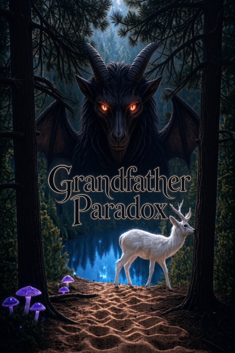PineyHood's tweet photo. @elonmusk Grandfather Paradox: First of a Five Book Series... This is the cover art of my first book, as it takes place in the Pinelands of NJ and is based on its fascinating folklore.
The first book is nearly 400 pages long! It's also available on Kindle now!

https://t.co/qA11N29yWg https://t.co/KUGtoKfoNW