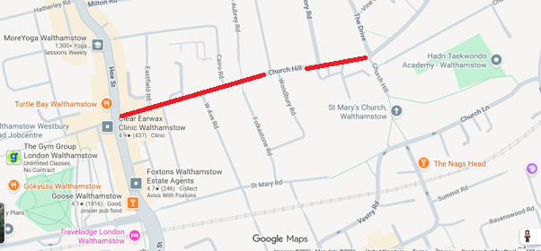 wfcouncil's tweet photo. There is currently a road closure in place on Church Hill, E17 whilst the fire service deal with a damaged roof to a property in the vicinity. This  is likely to be in place until tomorrow morning (Tues 11 August). Drivers are advised to use alternative routes at this time. https://t.co/SQXjs4fWqX