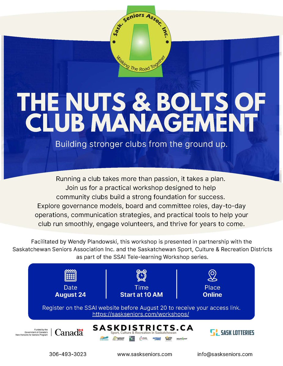 SWDCRS's tweet photo. 🤩🤩The Nuts and Bolts of Club Management 🔥🔥
✅https://t.co/cwl0BSGxid
Explore governance models, board and committee roles, day-to-day operations, communication strategies, and practical tools to help your club run smoothly, engage volunteers, and thrive for years to come. https://t.co/yS3naHwrXI