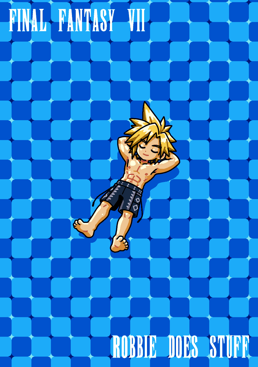 robertbegg_art's tweet photo. Happy Birthday Cloud Strife 🎂

#FinalFantasy #FF7 https://t.co/LsHgvM9Nbg