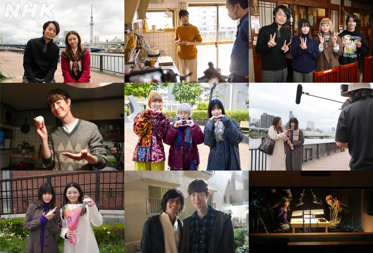 nhk_dramas's tweet photo. 特集ドラマ【#しあわせは食べて寝て待て ～早春の養生編～】
18(火)夜10時〜放送🕊️

オフショットも公開！
https://t.co/vP32knHQIF

キャスト･スタッフ一同約1年ぶりの再会でしたが、団地やセットに足を踏み入れた途端にやわらかな空気が漂い、「ああ帰って来た！」とみんなが感じた現場でした🙌 https://t.co/6CtxMkC62t