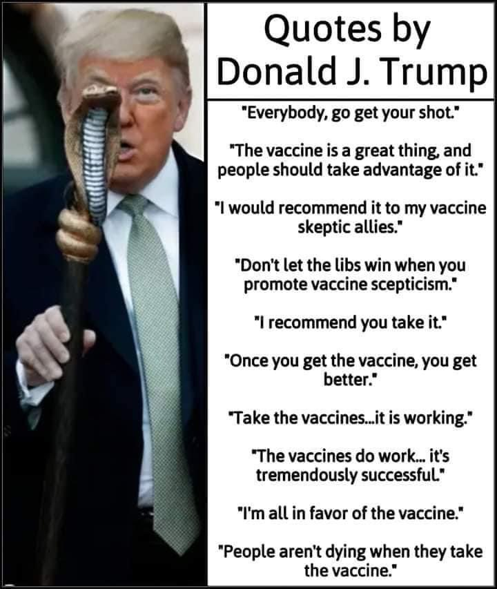 jbulldogs4's tweet photo. Just a reminder Trump was the face of warp speed  And he has continued to praise it https://t.co/eFMIUyuoFJ