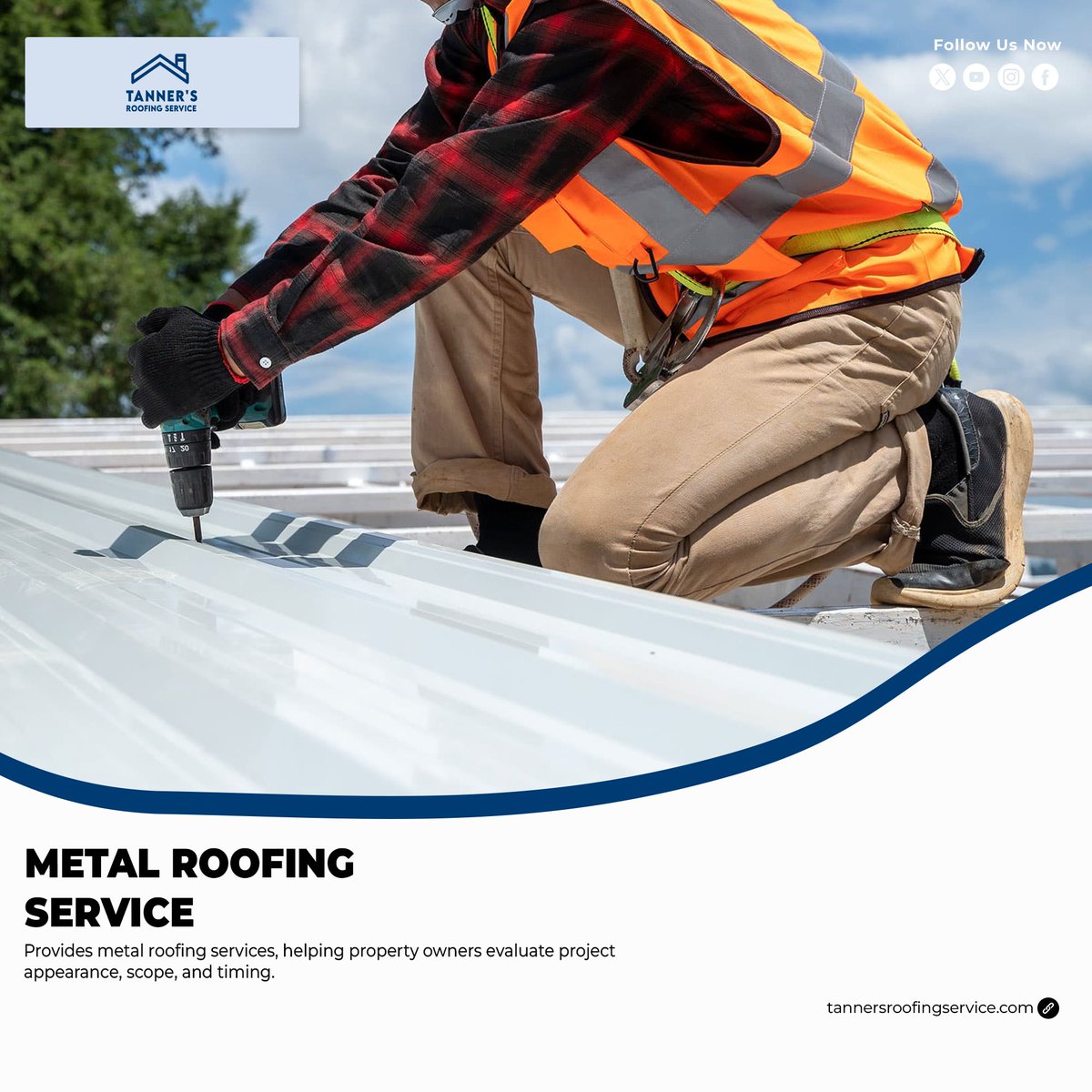 TannersRoofing's tweet photo. A roofing project starts with more than choosing a material. The shape of the roof, the look you want for the property, and your long-term plans all deserve consideration before work begins.
For homeowners exploring metal roofing service, https://t.co/FiMXxmxySg