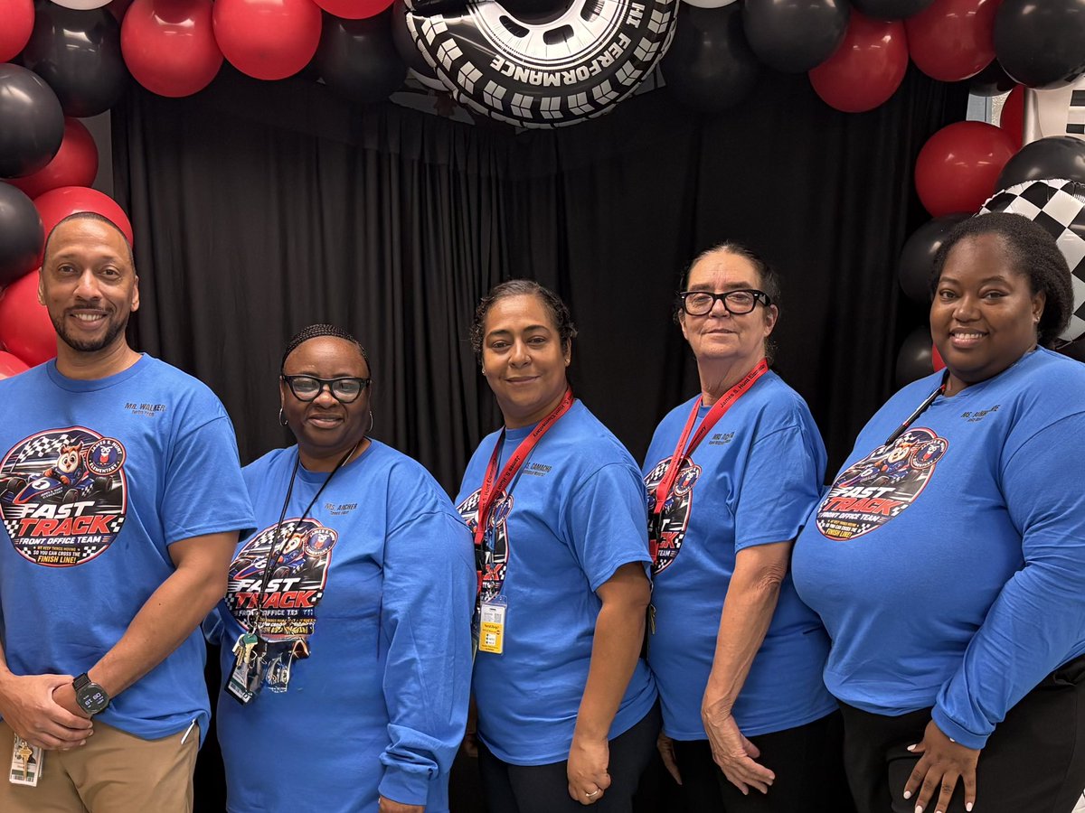 HuntElementary's tweet photo. Special shoutout to our AMAZING Front Office Team! 🌟 Thank you for being the welcoming faces of Hunt and for keeping everything running smoothly each day. Your hard work, dedication, and Owl pride make a difference! ❤️🤍💙 #HuntOwls #TeamHunt @HartPrincipal @BCPSNorthRegion https://t.co/hoxU61zfep