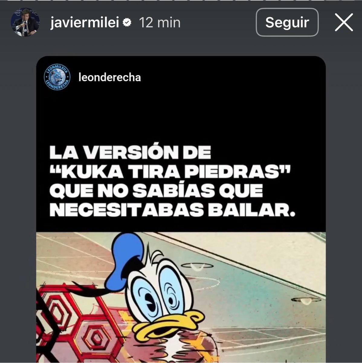 MatiAromi's tweet photo. 46 millones de Argentinos, 46 millones. Y fueron a votar 3 veces al mas TARADO de todos. Increíble. https://t.co/VLtG8JDuog