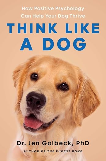 jengolbeck's tweet photo. Friends! I have a new book! It's called "Think Like a Dog" and it's a popular science book about dog psychology and how it makes them happy. If you're on the east coast, I would love to see you on our book tour! 
(Tour and book links in comment⬇️) https://t.co/Ms3mZ0wRzg