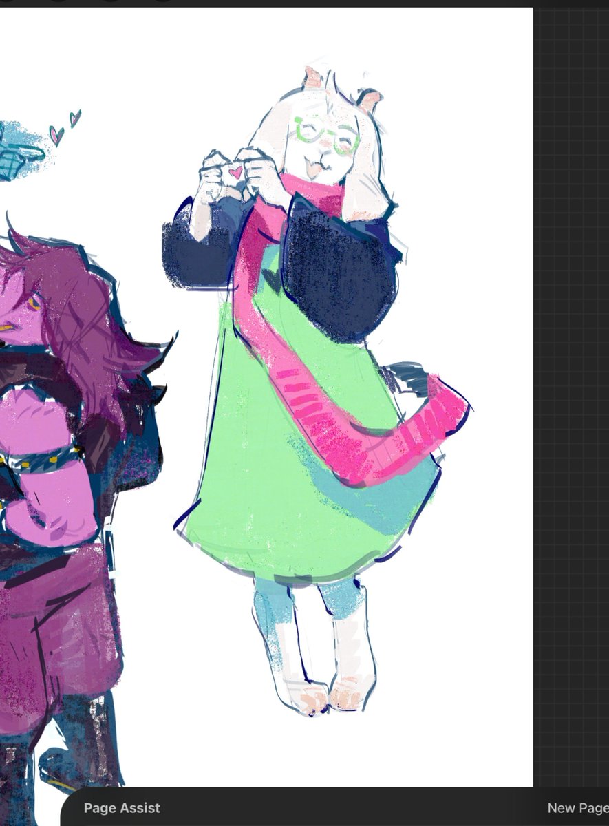 smolmushroomm's tweet photo. And Ralsei :3 tomorrow I'll add some more characters! Having so much funn https://t.co/fn0GHAO2Su