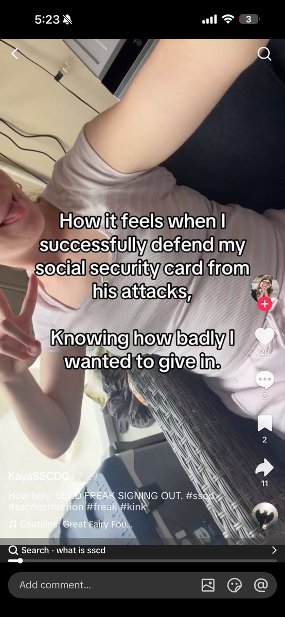 dxed_deer's tweet photo. they invented t4t social security card destruction kink so that’s new https://t.co/0HYybEtYt9