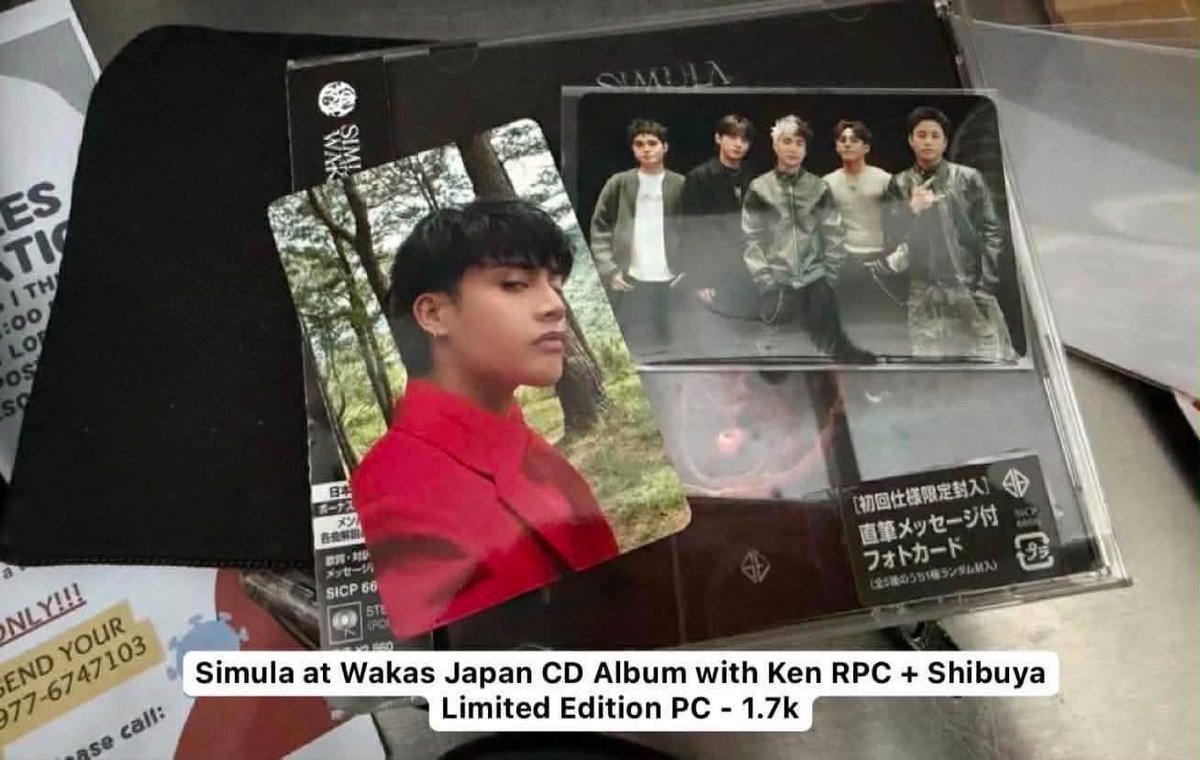 FanGirlingSuson's tweet photo. wts / lfb

Simula at Wakas Japan CD Album
- with Ken / Felip RPC
- with Limited Edition Shibuya Photocard

Price : 1.7k

RFS : nesting momma, proceed will go to my nesting era + possible major surgery during delivery

🏷️ sb19 pablo josh stell ken justin felip https://t.co/jQeEPrNCnQ