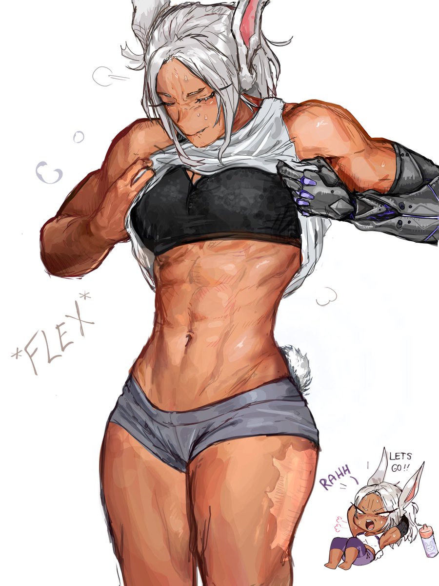 fayeduhfuh's tweet photo. This flopped really bad everywhere else don’t fail me twitter #mirko #mha #myheroacedemia #rumiusagiyama https://t.co/CNZTZ4vbDs