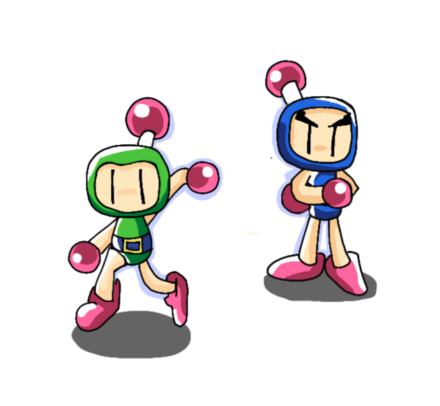 alejodilollo's tweet photo. Un dibujo de Bomberman... Supongo?

Aquí el purito y con RTX jaja (Me pasé con los efectos.) https://t.co/owvfoWSuZY