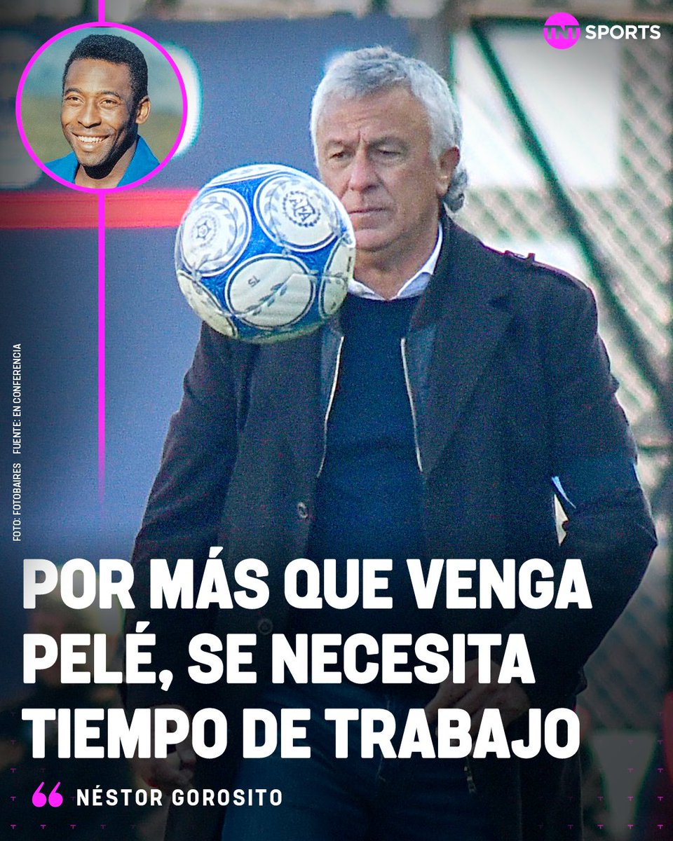 TNTSportsAR's tweet photo. "ES ASÍ DE SIMPLE" 🔵 🔴 

Néstor Gorosito fue consultado sobre el mal momento de San Lorenzo y no dudó respecto del poco tiempo que lleva al mando.

🗣️ "POR MÁS QUE VENGA PELÉ, SE NECESITA TIEMPO DE TRABAJO. Es así de simple. Hace 15 días que estoy, necesitamos trabajar", aseguró Gorosito.
