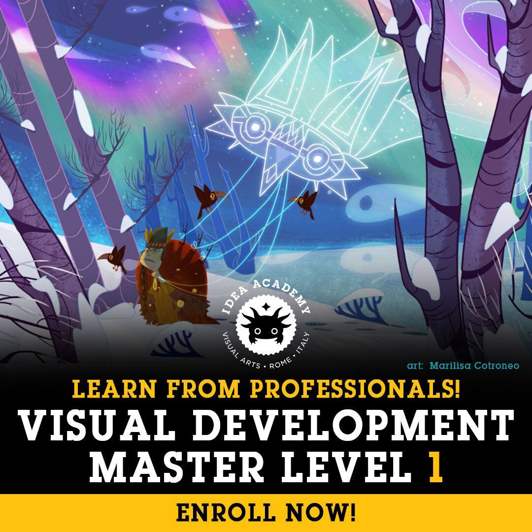 CDReferences's tweet photo. Looking for intensive training in visual development? IDEA Academy’s Visual Development Master Lvl.1 covers character design, storyboarding, environments & keyframes with a pro workflow. Full program https://t.co/WtPBJqPkwI
#ideaacademyrome #characterdesign #visualdevelopment #artschool