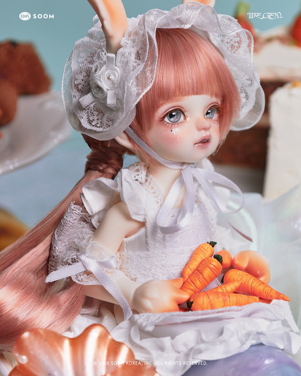 soomkorea's tweet photo. Teenie Gem 26
Monthly Full Custom  [August – Serin &amp; Rico Jr.]

[Myz TG] Serin &amp; Rico jr.– Rosy Afternoon Tea

✅Order Period : 2026.08.11 ~ 09.07, 11am KST
More details on our website.

#soom #thegem #teeniegem26 #bjd https://t.co/LIrNYw2C5O