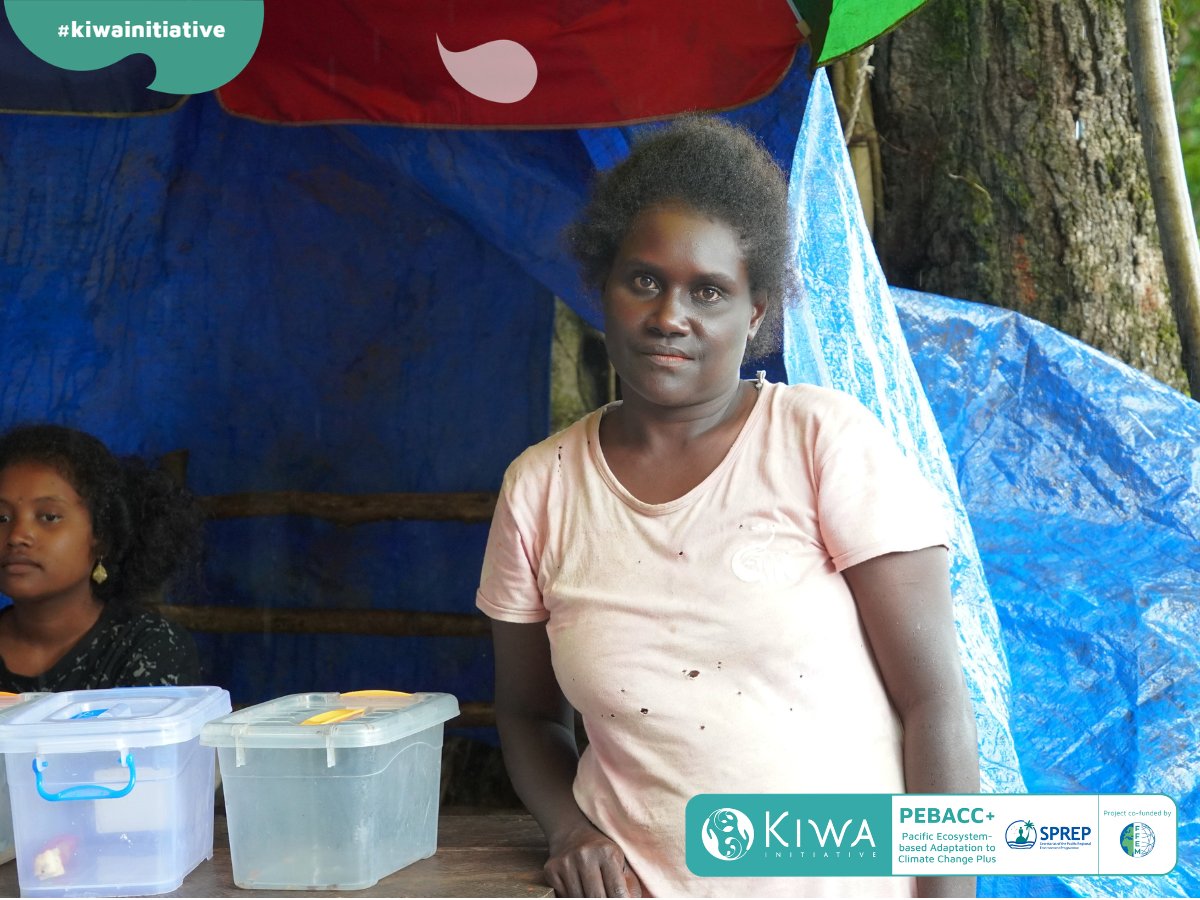 SprepChannel's tweet photo. Barana women are staying longer at the market, growing their businesses &amp; earning more for their families. 

From bookkeeping training to market equipment, around 80 women are building their livelihoods: https://t.co/JGJA8LOemz. 

PEBACC+ is funded by @InitiativeKiwa &amp; @FFEM_Fr. https://t.co/NffXrKTKIP