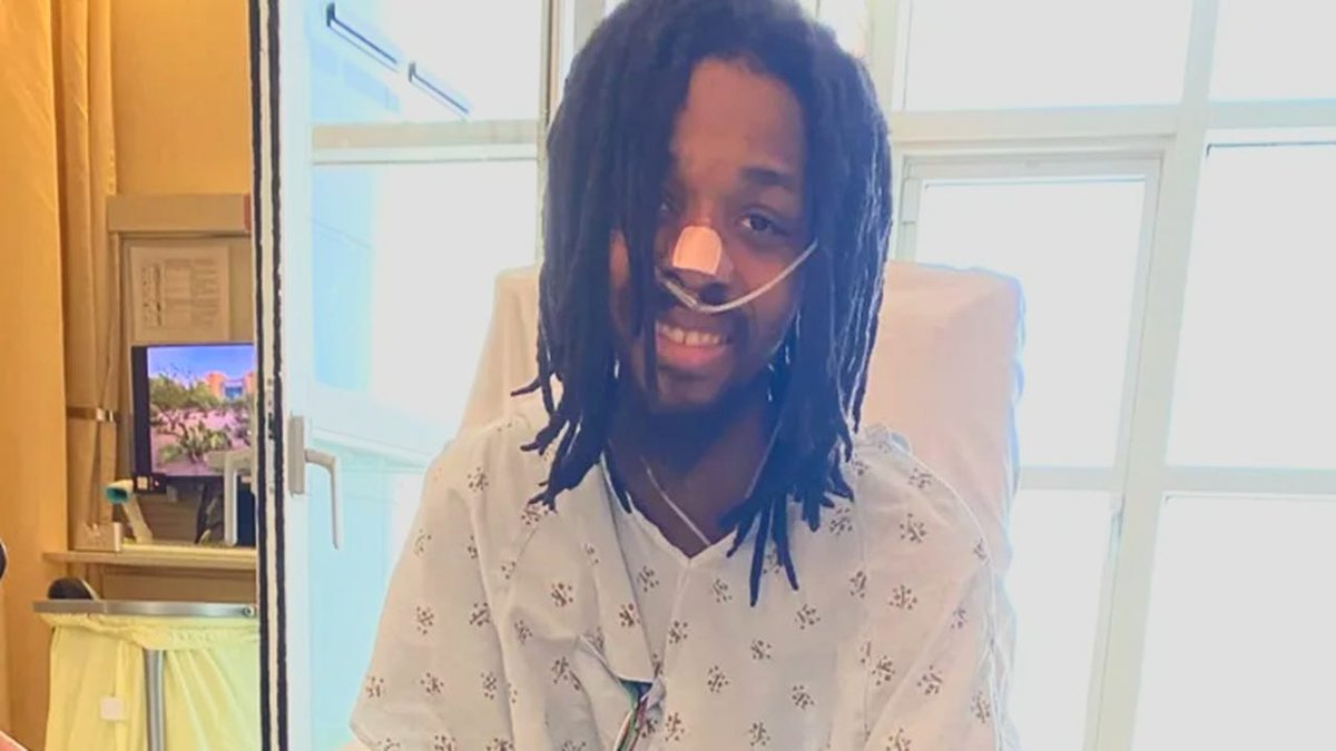 IGN's tweet photo. Grand Theft Auto players have rallied behind a sick fan in need of a lung transplant by raising more than $50,000 so he can live long enough to play GTA 6. https://t.co/0tEPjsR211 https://t.co/i0ac4RHYj1