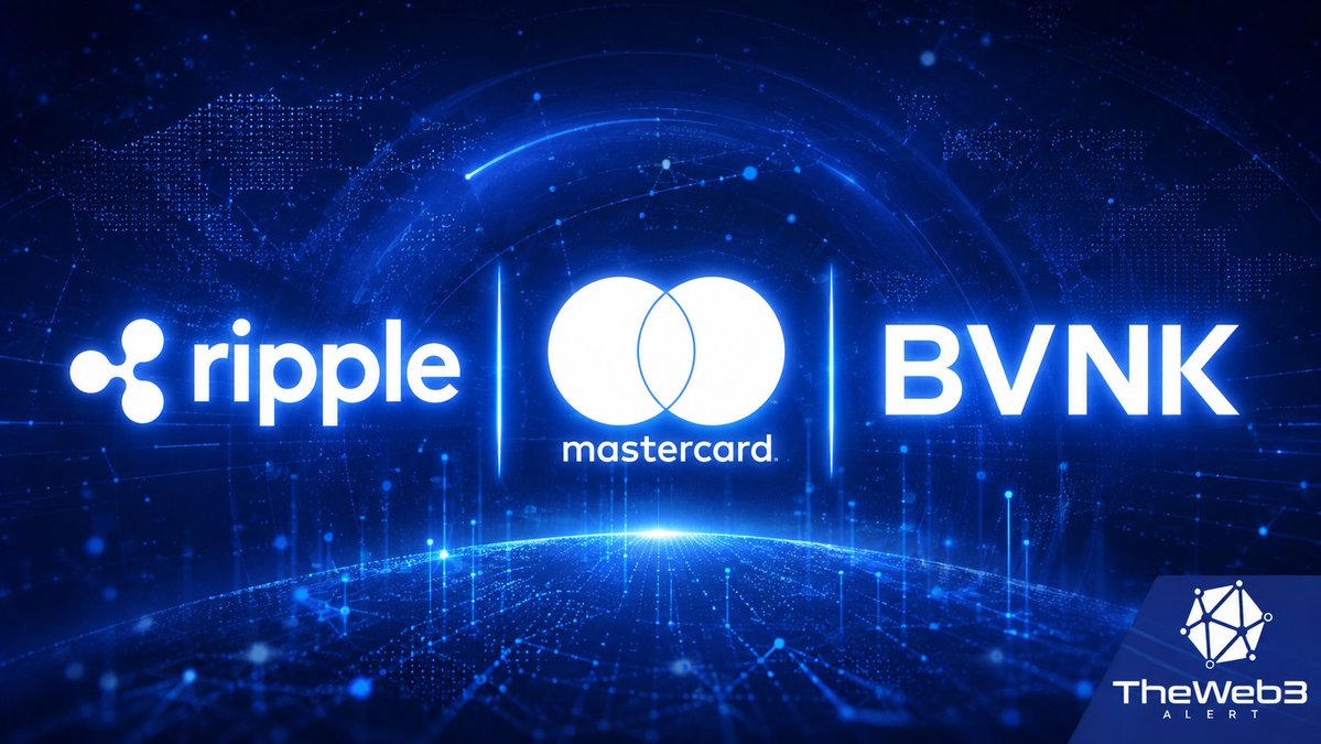 theweb3alert's tweet photo. Mastercard & Ripple are now closer than ever before

This wasn't through another direct integration or partnership being formed.

Rather it's via a mutual partners of Ripple's where both RLUSD & $XRP are key components of.

This is none other than Mastercard's acquisiton of BVNK

First, what BVNK & why do they matter?

They are a stablecoin infrastructure company, operating payment rails across 130 countries.

Lets businesses convert, hold, move n store both fiat n digital currencies, all through one platform.

Basically the plumbing behind stablecoin payments for a lot of companies that never touch crypto directly.

Now looking at the ties to Ripple.

BVNK partnered directly w Ripple to handle B2B2C distribution of RLUSD on the XRP Ledger.

Standard Custody & Trust Company, the NY-chartered issuer of RLUSD, named BVNK as a key distribution partner.

Then native XRP support.

BVNK's own core documentation explicitly lists XRP Ledger integration.

Processing incoming deposits AND outgoing customer payouts natively.

Now the Mastercard bridge.

$1.8 billion acquisition, closed n confirmed.

This connects Mastercard's global payments network...

Directly to infrastructure that already natively supports Ripple's ecosystem.

Both BVNK n Ripple already sit inside Mastercard's Crypto Partner Program.

And this obviously isn't a one off between Mastercard and Ripple either.

Over the years we've seen the two extensively collaborate from Mastercard's CBDC, to their recent collaboration with Ondo & JP Morgan.

It's clear the two are now getting serious about actual institutional rails beyond case studies.

Mastercard's own framing was specific here too.

They described this as connecting existing financial rails to on-chain infrastructure...

That's EXACTLY what these two have been doing over the past few years.

Zoom out for a second & look at the big picture:

Mastercard has 3.5 billion+ cardholders globally.

✅BVNK operates in 130 countries.

✅One acquisition.

✅Ripple's stablecoin distribution partner...

Now owned by one of the two largest card networks on earth.