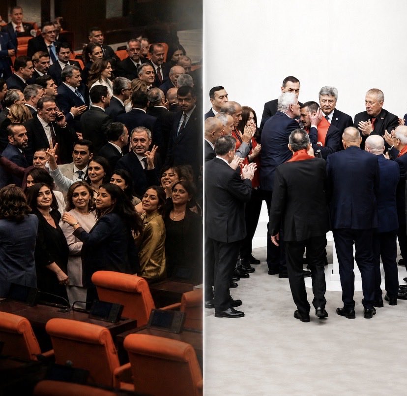 umutsuzjonturk1's tweet photo. Türk milleti bu iki fotoğraf arasında bir tercih yapacak. https://t.co/Cjo0ECznar