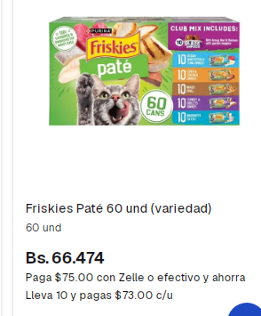 aurelia2312's tweet photo. ¡Qué buena esta oferta! 60 latas salen a 1, 3 y en la calle están a 3 $.  La página es https://t.co/RhhHQ7j5Vd y tiene Zelle, pago móvil  y delivery. Por si algún benefactor quiere  obsequiarsela a mis viejitos y enfermos. https://t.co/mJsI6j9fg1