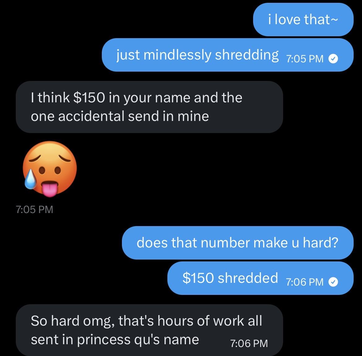 getcuckedbeta's tweet photo. From not being able to send much, to shredding $200 in my name :3

He just couldn't resist losing for a femsub, what a loser

Who's next?

#findom #femsub https://t.co/RzkfSFkD9N