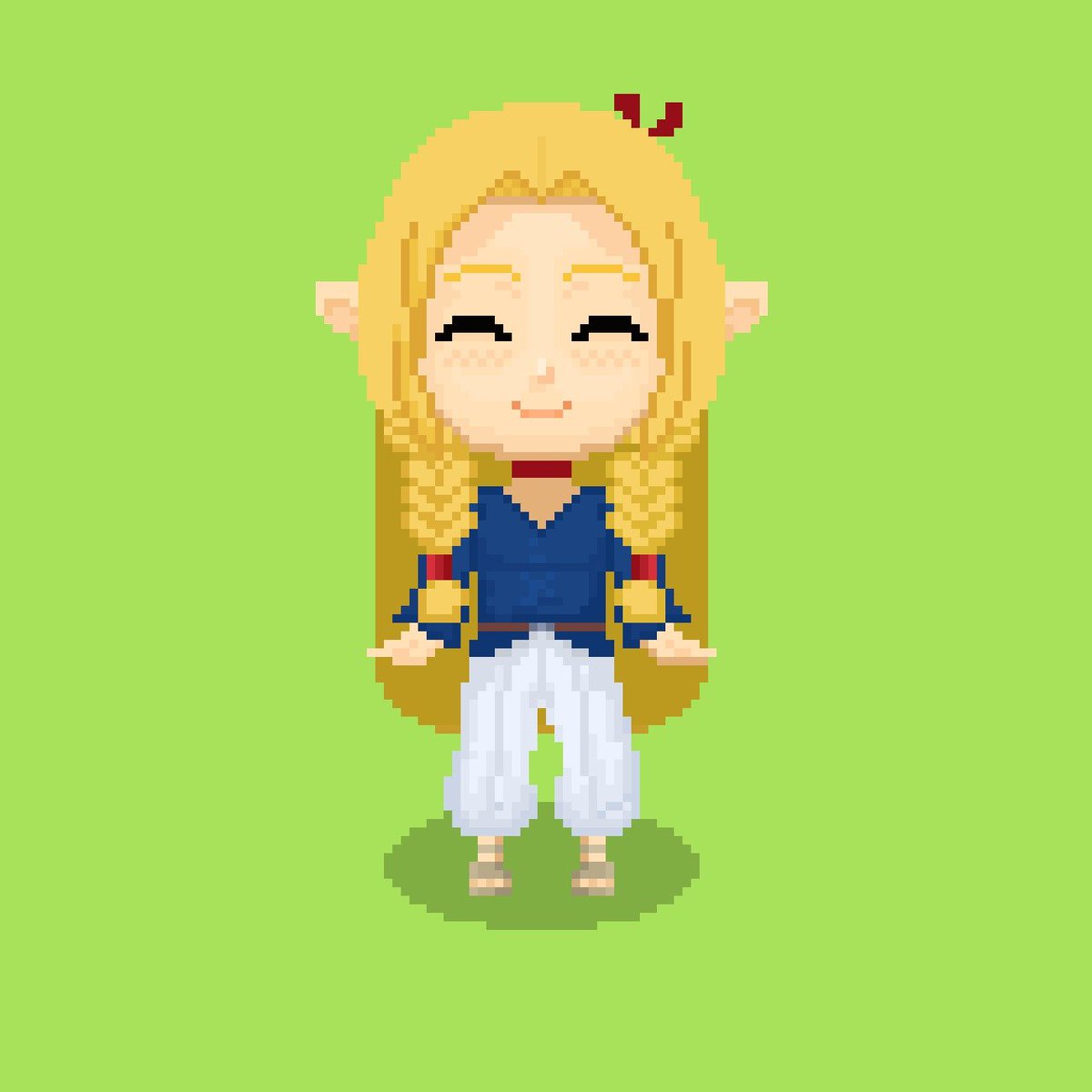rectmaninside's tweet photo. Old marcille pixel model
#DungeonMeshi #던전밥 #ダンジョン飯 https://t.co/aHxShpQB2o