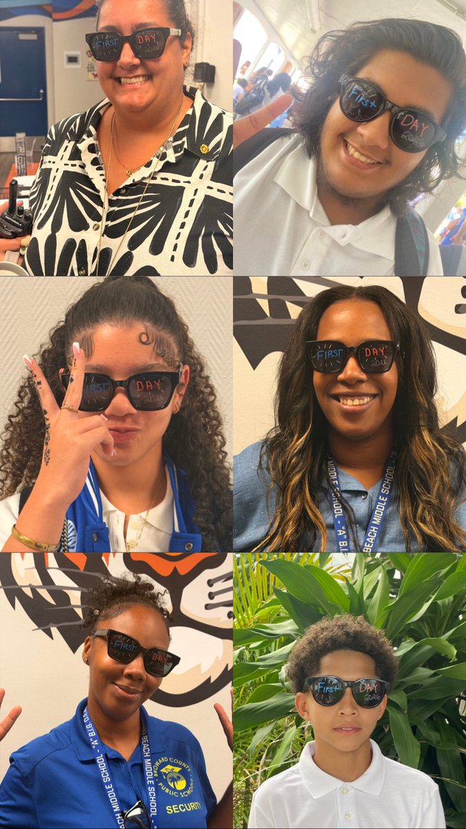 PBMSNation's tweet photo. Too cool for summer, ready for school! 😎
Our Bengals traded vacation mode for learning mode and kicked off the year in style. Let's make 2026-2027 a Premier year of excellence! Our future is so bright!💙🐅 #PBMS #BackAtIt #PremierAlwaysWins #BackToSchool https://t.co/6gwpHao3sk