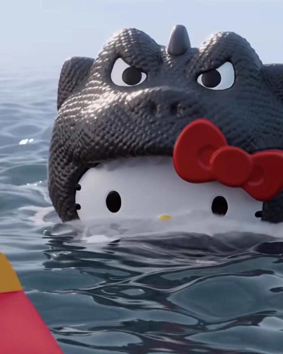 ゴジラxハローキティー　アメリカ限定　マックハッピーセット Sanrio fan info JP 🎀 on X: 