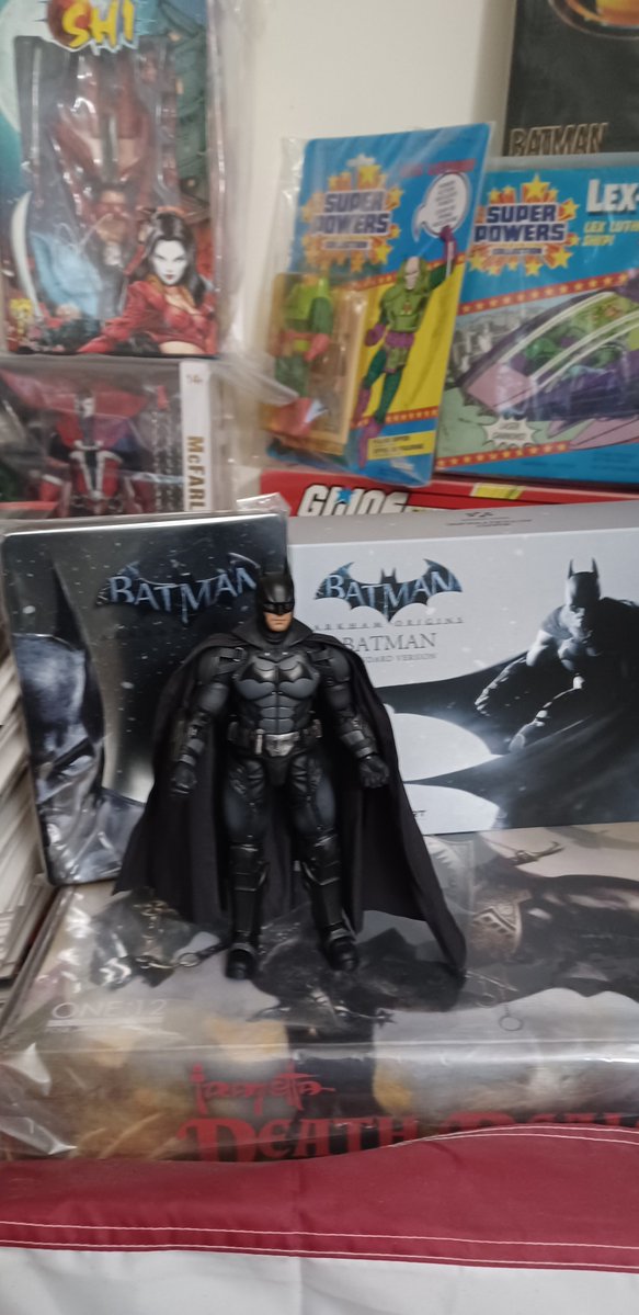 realtarx9's tweet photo. All arrived last week
#BatmanArkhamOrigins @INART_Official pre-ordered @Toy_Snowman
#BatmanArkhamKnight #UPF/#LPZZ bought from @InsHobby
#BatmanKnightfall #CyborgSuperman #MAFEX bought from #ECollectables https://t.co/T3panoVwoM