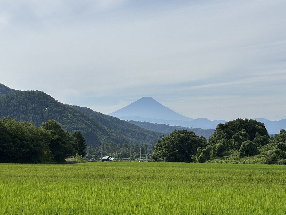 ruska_romi's tweet photo. スッキリ✨ 涼すぃ〜🎐

#おはよう富士山 https://t.co/HYvDpxcWmF