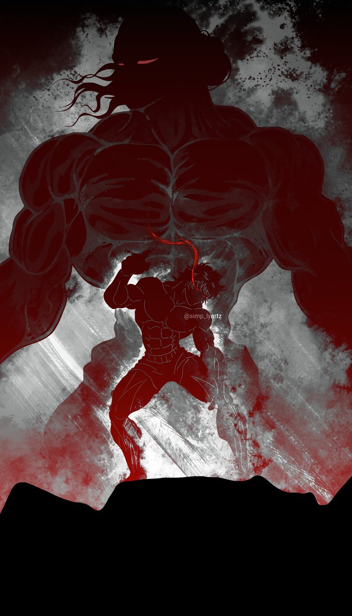 Simp_lyartz's tweet photo. Hanma....... Fanart 

#baki #hanma #yujiro #fanart https://t.co/RjHFOJdYaC