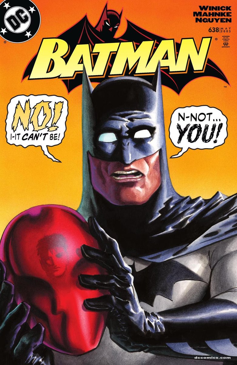 ArtsMandrew's tweet photo. Batman: Under the Red Hood(2004)
Yeah this one's great from start to finish, really engaging and a surprisingly breezy read. Emotional, epic, even got some funny moments. It's a classic for a reason. Wish the collection I read included a proper epilogue but whatever
9/10 https://t.co/j7WcwPsDRU