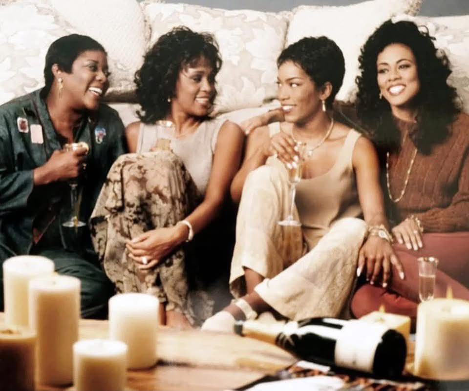 whitneysfanclub's tweet photo. In 1995, Whitney starred alongside Angela Bassett, Loretta Devine, and Lela Rochon in her second film, Waiting to Exhale (1995), which was notable for having an all-African-American cast, and was called by The Los Angeles Times a “social phenomenon”. Upon https://t.co/74NNIe2AGk https://t.co/60putChhtG