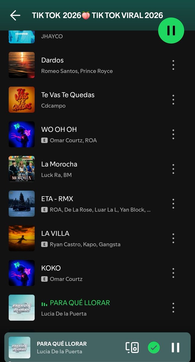 lu_ohana's tweet photo. @luciadelapuerta
PARA QUE LLORAR 
En la playlist 
TIK TOK 2026 TIK TOK VIRAL 2026
Me encantaaaaaaa
https://t.co/n5qHwqg5WJ https://t.co/YI9KHofxh6